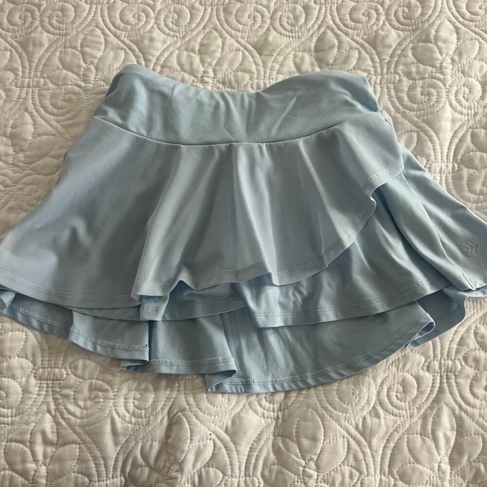 All in Motion girls small 6/7 blue skort